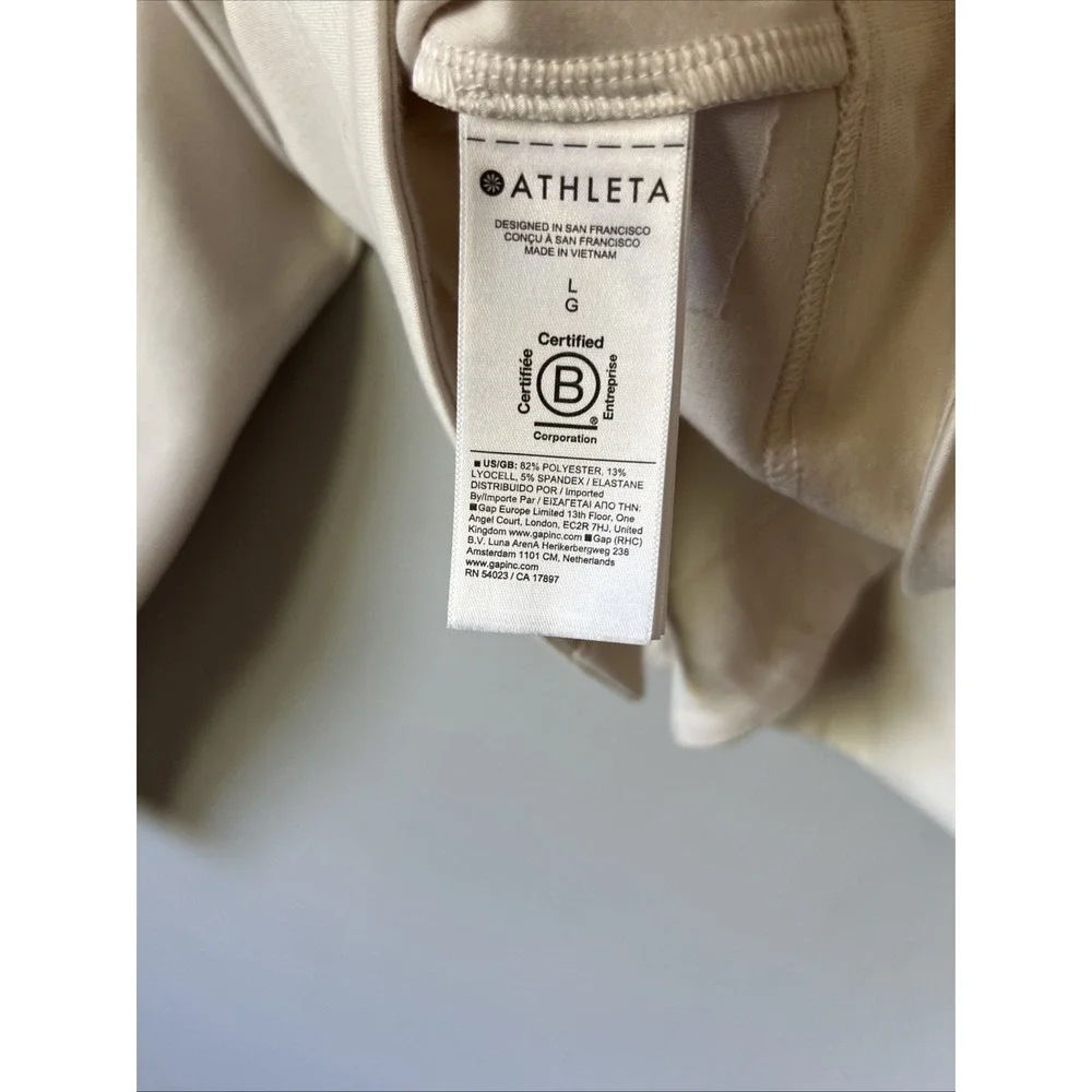 Athleta Allure Shirt Jacket | Bone Large #577373 Fall Semi Cropped